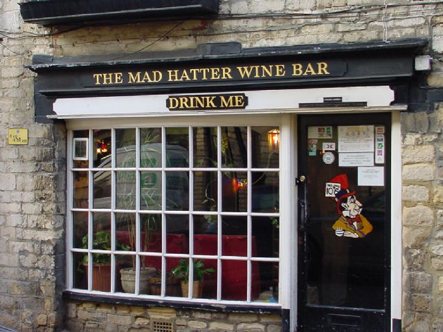 Mad Hatter Wine Bar, Cirencester, Gloucestershire